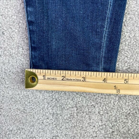 Ayr The Chiller Jeans Women’s 26* Blue Skinny Mid-Rise Dark Denim Stretch - Picture 12 of 13